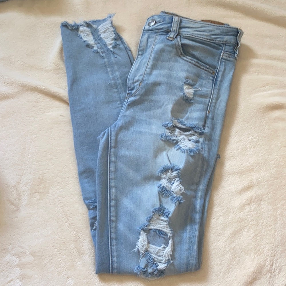 American Eagle Super High Rise Jeggings